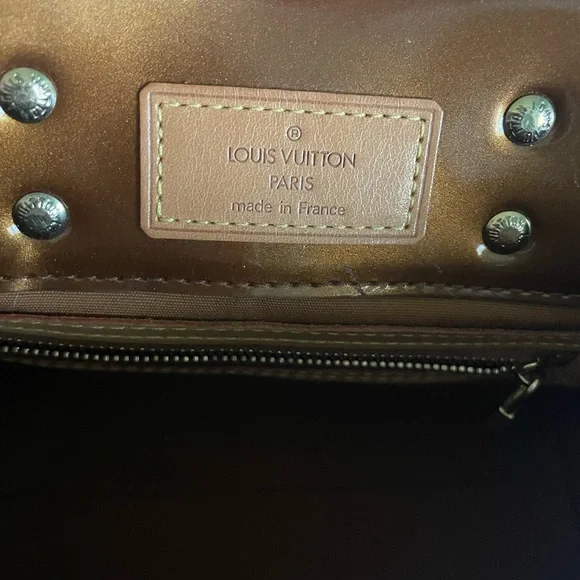 Louis Vuitton bronze vernice PM - Picture 5 of 8
